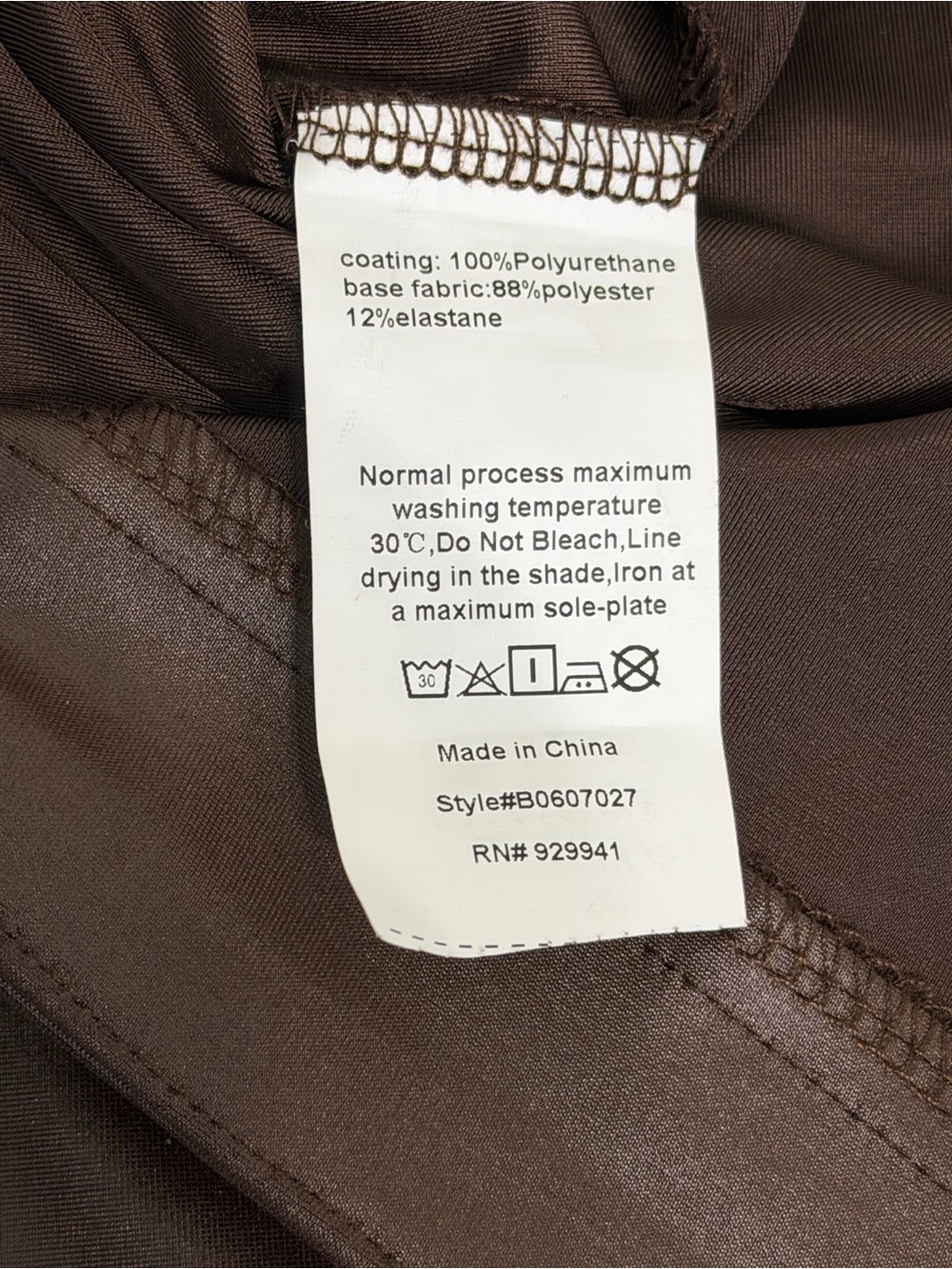 Suzanne Betro SBetro Faux Leather Straight Leg Split Hem Pants S NWT - Picture 11 of 11